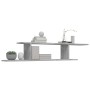 TV-Wandregal aus betongrauem Sperrholz, 125 x 18 x 23 cm von vidaXL, Regale und Regale - Ref: Foro24-806993, Preis: 26,20 €, ...