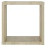 Wall cube shelves 2 units Sonoma oak 30x15x30 cm by vidaXL, Shelves and shelves - Ref: Foro24-807007, Price: 22,92 €, Discoun...