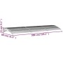 Graues Polycarbonat-Türvordach 300 x 80 cm von vidaXL, Markisen - Ref: Foro24-153581, Preis: 84,87 €, Rabatt: %