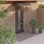 Black and transparent polycarbonate door canopy 150x80 cm by vidaXL, Awnings - Ref: Foro24-153576, Price: 66,48 €, Discount: %