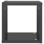 Würfelwandregale 6 Einheiten glänzend grau 22x15x22 cm von vidaXL, Regale und Regale - Ref: Foro24-807078, Preis: 35,62 €, Ra...