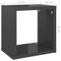 Würfelwandregale 6 Einheiten glänzend grau 22x15x22 cm von vidaXL, Regale und Regale - Ref: Foro24-807078, Preis: 35,62 €, Ra...