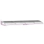 Schwarzes Polycarbonat-Türvordach 400 x 100 cm von vidaXL, Markisen - Ref: Foro24-153602, Preis: 121,47 €, Rabatt: %