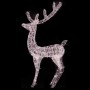 Reno navideño acrílico XXL 250 LEDs blanco cálido 180 cm