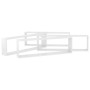 Cube wall shelf 4 units, white gloss plywood, 100x15x30cm by vidaXL, Shelves and shelves - Ref: Foro24-807098, Price: 72,14 €...