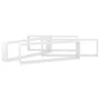 Cube Wandregal 4 Stück glänzend weißes Sperrholz 100x15x30cm von vidaXL, Regale und Regale - Ref: Foro24-807098, Preis: 70,92...