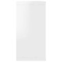 Cube Wandregal 4 Stück glänzend weißes Sperrholz 100x15x30cm von vidaXL, Regale und Regale - Ref: Foro24-807098, Preis: 72,14...
