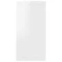 Cube wall shelf 2 units glossy white plywood 100x15x30cm by vidaXL, Shelves and shelves - Ref: Foro24-807097, Price: 40,00 €,...