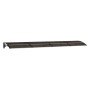Marquesina de puerta policarbonato negro 350x75 cm de vidaXL, Toldos - Ref: Foro24-153593, Precio: 91,29 €, Descuento: %