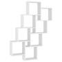 Wandwürfelregal aus weißem Sperrholz, 90 x 15 x 119 cm von vidaXL, Regale und Regale - Ref: Foro24-807178, Preis: 51,47 €, Ra...