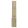 Cube wall shelf Sonoma oak plywood 78x15x93cm by vidaXL, Shelves and shelves - Ref: Foro24-807172, Price: 34,84 €, Discount: %