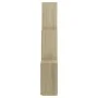 Cube wall shelf Sonoma oak plywood 78x15x93cm by vidaXL, Shelves and shelves - Ref: Foro24-807172, Price: 34,32 €, Discount: %
