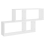 Weißes Wandregal aus Sperrholz, 100 x 18 x 53 cm von vidaXL, Regale und Regale - Ref: Foro24-807160, Preis: 30,19 €, Rabatt: %