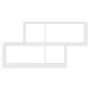 Estantería de pared madera contrachapada blanco 100x18x53 cm de vidaXL, Estantes y estanterías - Ref: Foro24-807160, Precio: ...