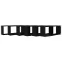 Cube wall shelf 6 pcs black plywood 60x15x23 cm by vidaXL, Shelves and shelves - Ref: Foro24-807138, Price: 70,23 €, Discount: %