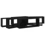 Cube wall shelf 6 pcs black plywood 60x15x23 cm by vidaXL, Shelves and shelves - Ref: Foro24-807138, Price: 70,23 €, Discount: %