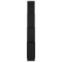 Estante cubo de pared madera contrachapada negro 90x15x119 cm de vidaXL, Estantes y estanterías - Ref: Foro24-807179, Precio:...