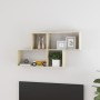 Wandregal Sperrholz Sonoma Eiche 100x18x53 cm von vidaXL, Regale und Regale - Ref: Foro24-807163, Preis: 34,81 €, Rabatt: %