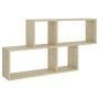 Wandregal Sperrholz Sonoma Eiche 100x18x53 cm von vidaXL, Regale und Regale - Ref: Foro24-807163, Preis: 34,81 €, Rabatt: %
