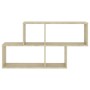 Wandregal Sperrholz Sonoma Eiche 100x18x53 cm von vidaXL, Regale und Regale - Ref: Foro24-807163, Preis: 34,81 €, Rabatt: %