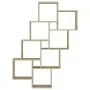 Sonoma oak plywood wall cube shelf 90x15x119 cm by vidaXL, Shelves and shelves - Ref: Foro24-807181, Price: 41,01 €, Discount: %