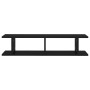 Wall shelves 2 pcs black plywood 90x18x20 cm by vidaXL, Shelves and shelves - Ref: Foro24-807197, Price: 31,67 €, Discount: %