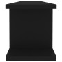 Wall shelves 2 pcs black plywood 90x18x20 cm by vidaXL, Shelves and shelves - Ref: Foro24-807197, Price: 31,67 €, Discount: %