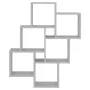 Concrete gray plywood cube wall shelf 78x15x93 cm by vidaXL, Shelves and shelves - Ref: Foro24-807173, Price: 38,78 €, Discou...