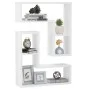 Wandregale 2 Stück glänzend weißes Sperrholz 50x15x50 cm von vidaXL, Regale und Regale - Ref: Foro24-807220, Preis: 32,08 €, ...