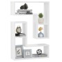Wandregale 2 Stück glänzend weißes Sperrholz 50x15x50 cm von vidaXL, Regale und Regale - Ref: Foro24-807220, Preis: 32,38 €, ...