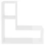 Wall shelves 2 pcs glossy white plywood 50x15x50 cm by vidaXL, Shelves and shelves - Ref: Foro24-807220, Price: 32,50 €, Disc...