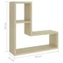 Wandregale 2 Stück Sonoma-Eichensperrholz 50x15x50 cm von vidaXL, Regale und Regale - Ref: Foro24-807217, Preis: 29,32 €, Rab...