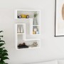 Wandregale 2 Stück Sperrholz weiß 50x15x50 cm von vidaXL, Regale und Regale - Ref: Foro24-807214, Preis: 30,42 €, Rabatt: %