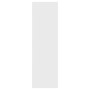 Estantes de pared 2 uds madera contrachapada blanco 50x15x50 cm