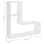 Wandregale 2 Stück Sperrholz weiß 50x15x50 cm von vidaXL, Regale und Regale - Ref: Foro24-807214, Preis: 30,25 €, Rabatt: %
