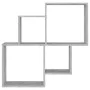 Concrete gray plywood cube wall shelf 80x15x78.5 cm by vidaXL, Shelves and shelves - Ref: Foro24-807263, Price: 28,50 €, Disc...