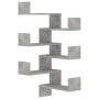 Eckwandregale 2 Einheiten Betonsperrholz 40x40x50 cm von vidaXL, Regale und Regale - Ref: Foro24-807232, Preis: 28,10 €, Raba...