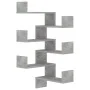 Eckwandregale 2 Einheiten Betonsperrholz 40x40x50 cm von vidaXL, Regale und Regale - Ref: Foro24-807232, Preis: 28,00 €, Raba...