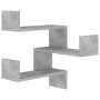 Eckwandregale 2 Einheiten Betonsperrholz 40x40x50 cm von vidaXL, Regale und Regale - Ref: Foro24-807232, Preis: 28,10 €, Raba...