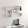 Wall shelves 2 pcs plywood white 100x15x20cm by vidaXL, Shelves and shelves - Ref: Foro24-807268, Price: 23,96 €, Discount: %