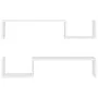 Wall shelves 2 pcs plywood white 100x15x20cm by vidaXL, Shelves and shelves - Ref: Foro24-807268, Price: 23,96 €, Discount: %