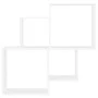 White plywood wall cube shelf 80x15x78.5 cm by vidaXL, Shelves and shelves - Ref: Foro24-807259, Price: 34,90 €, Discount: %