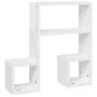 Wall shelves 2 pcs glossy white plywood 50x15x50 cm by vidaXL, Shelves and shelves - Ref: Foro24-807247, Price: 24,61 €, Disc...