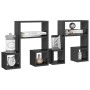 Wandregale 2 Stück glänzend graues Sperrholz 50x15x50cm von vidaXL, Regale und Regale - Ref: Foro24-807249, Preis: 33,66 €, R...