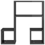Wall shelves 2 pcs glossy gray plywood 50x15x50cm by vidaXL, Shelves and shelves - Ref: Foro24-807249, Price: 33,66 €, Discou...