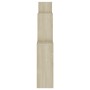 Sonoma oak plywood wall cube shelf 80x15x78.5 cm by vidaXL, Shelves and shelves - Ref: Foro24-807262, Price: 27,37 €, Discoun...