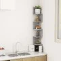 Concrete gray plywood wall corner shelf 20x20x127.5cm by vidaXL, Shelves and shelves - Ref: Foro24-807281, Price: 35,61 €, Di...