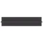 Wall shelf 4 pcs glossy gray plywood 80x11.5x18 cm by vidaXL, Shelves and shelves - Ref: Foro24-807350, Price: 24,60 €, Disco...