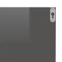 Wall shelves 2 units glossy gray 40x11.5x18 cm by vidaXL, Shelves and shelves - Ref: Foro24-807313, Price: 12,29 €, Discount: %