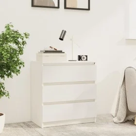 Solid white mango wood bedside table 60x36x64 cm by vidaXL, Nightstands - Ref: Foro24-808094, Price: 93,35 €, Discount: %